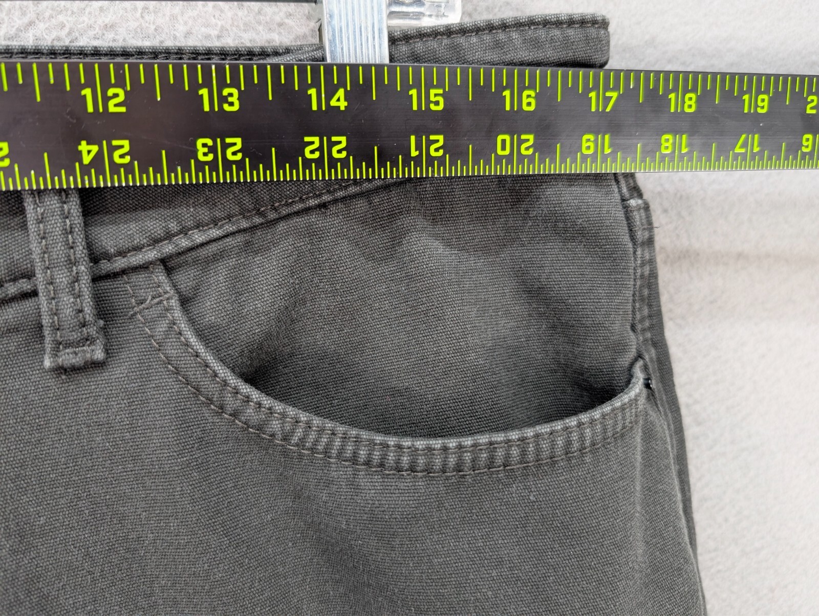 Original Weatherproof Vintage Regular Fit Men’s Jeans 34×29 Straight Leg Black