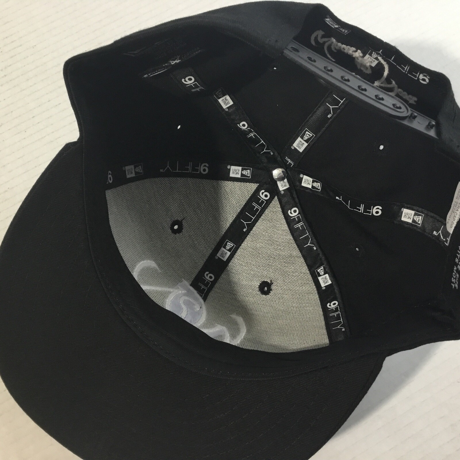 What’s Next New Era 9 Fifty SnapBack Ball Cap New Black.