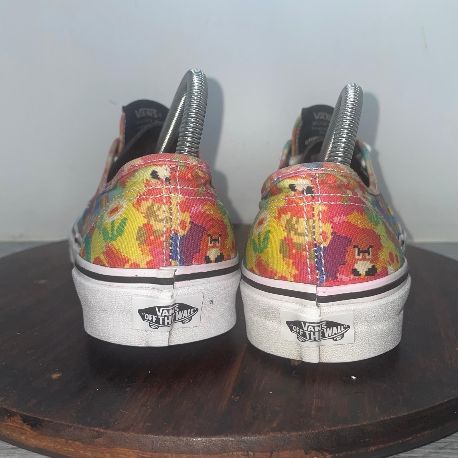 Vans x Nintendo Super Mario Brothers Game Over Sneakers Men’s 8.5 Women’s 10