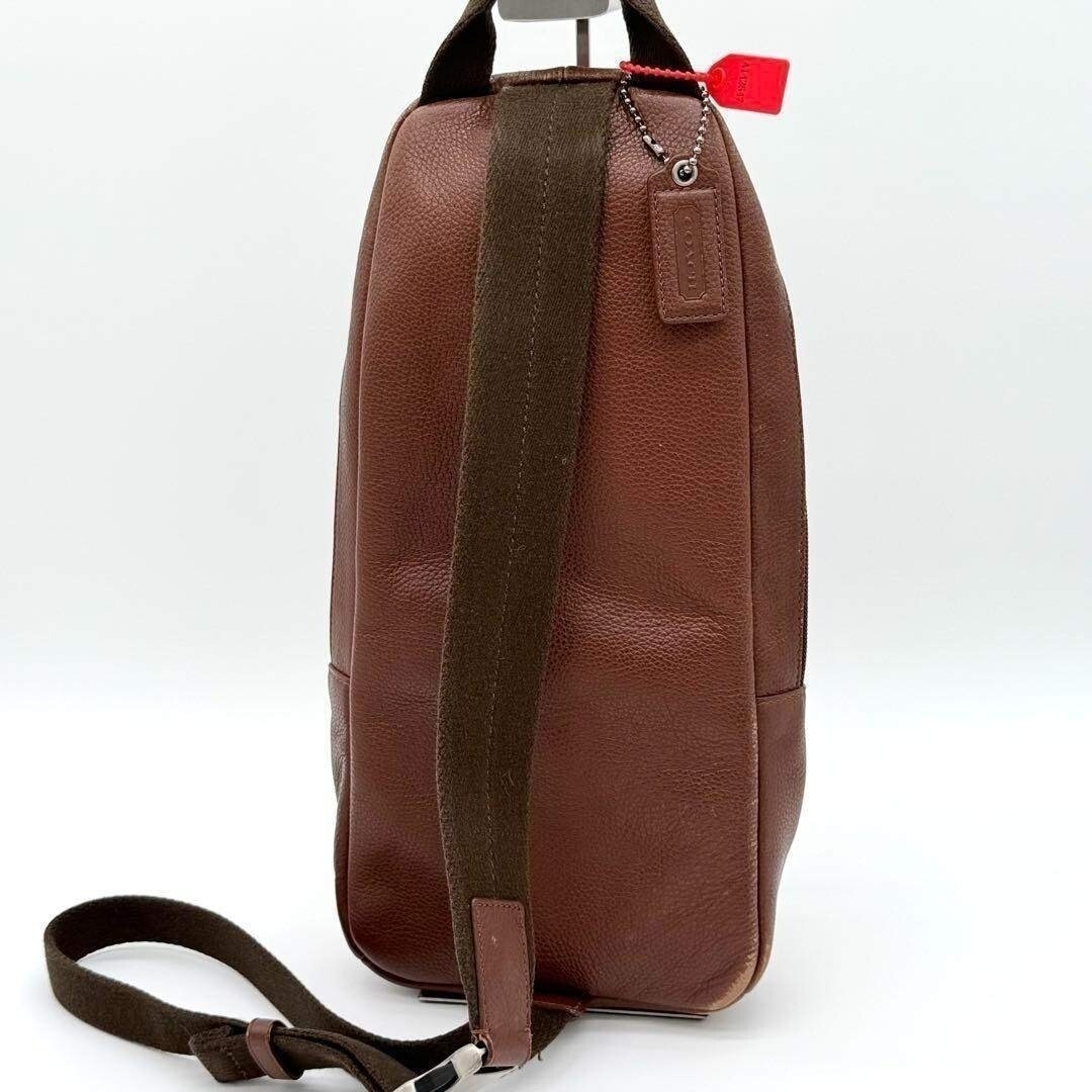 COACH Crossbody Bag Camden F70691 Brown Vintage Auth From Japan