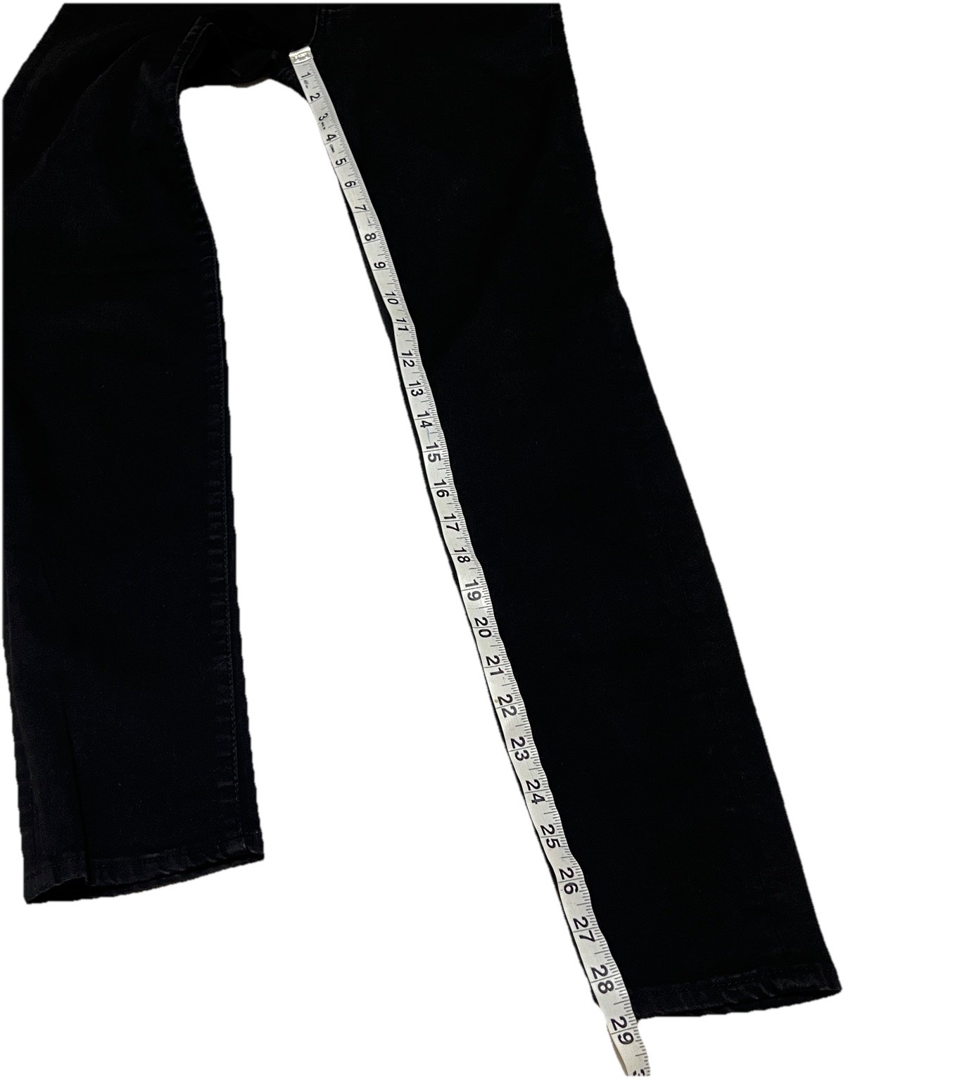Kut From The Kloth Size 2 26W Mid Rise Diana Skinny Stretch Black Jeans