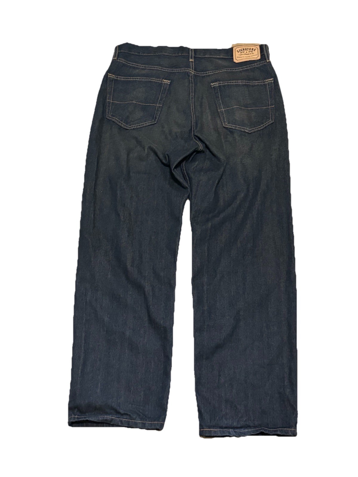 Signature Levi Strauss Men’s Size 36×32 Relaxed Fit Jeans Euc