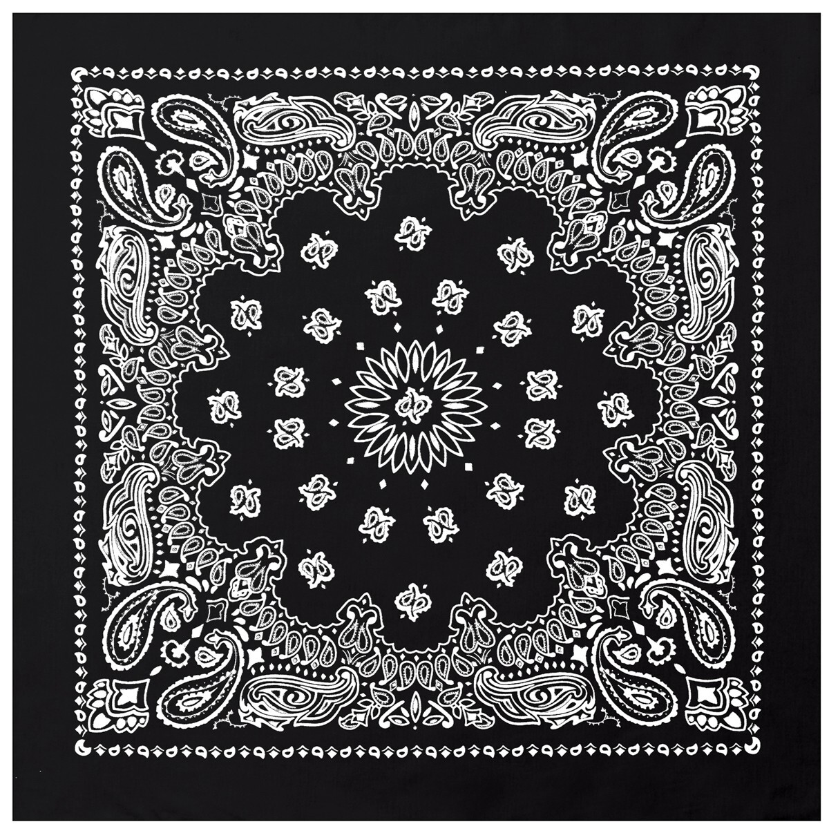Rothco Trainmen Paisley Bandana – Extra-Large – 27” X 27″ | 4349 | Biker
