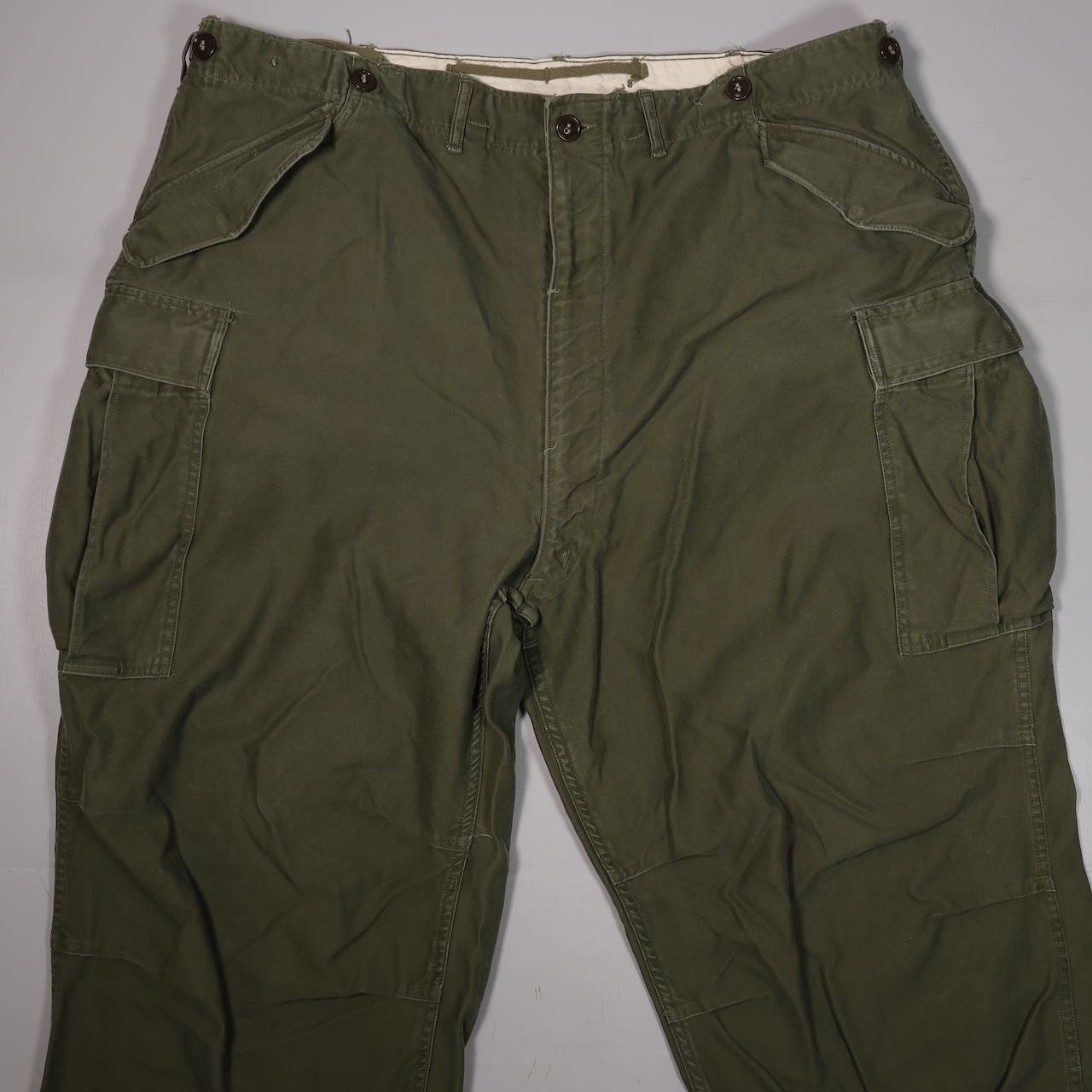 VTG 1952 US Army M51 Field Shell Trousers Korean War Fulton Cargo Pants 40×29