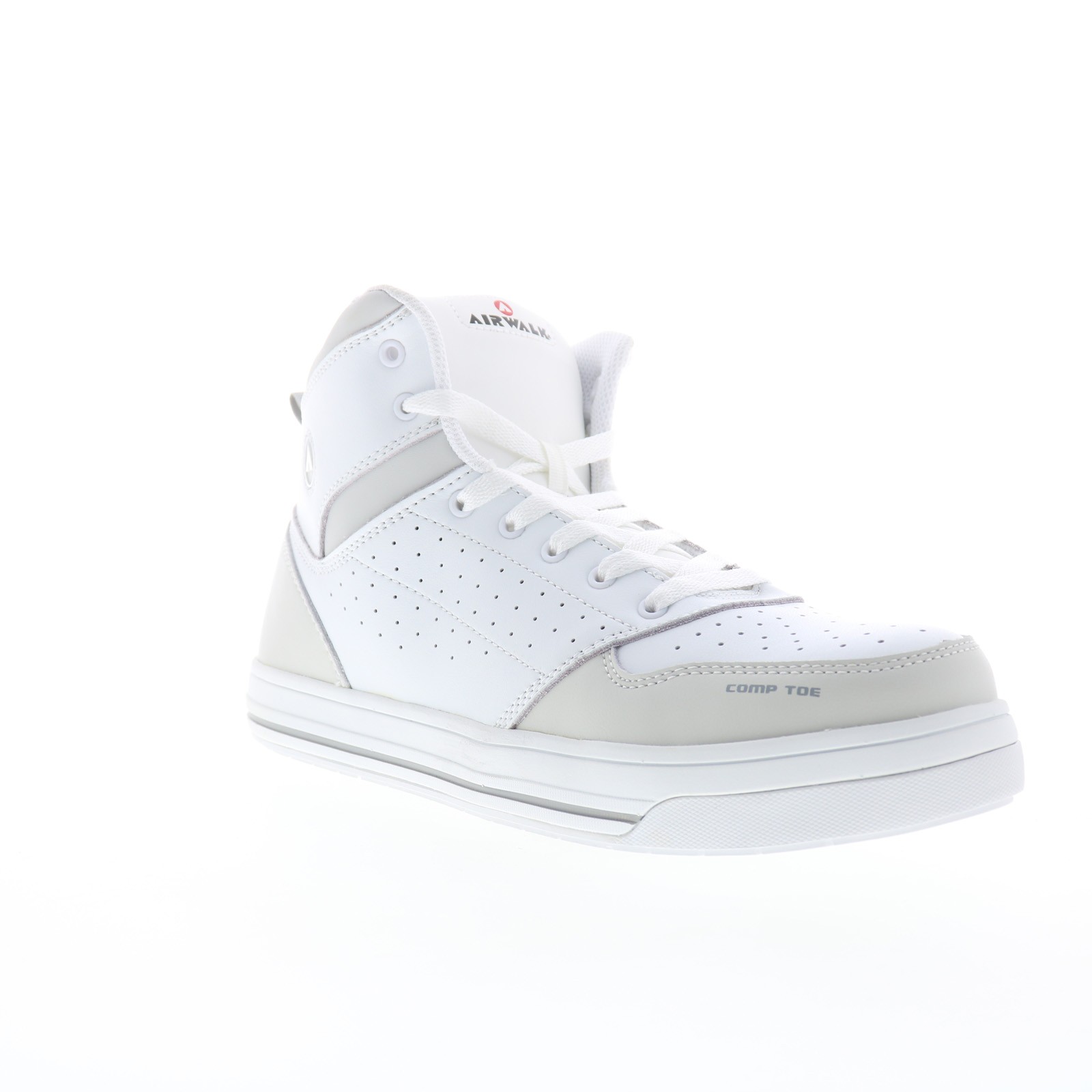 Airwalk Arena Mid Composite Toe EH SR Mens White Work & Safety Shoes