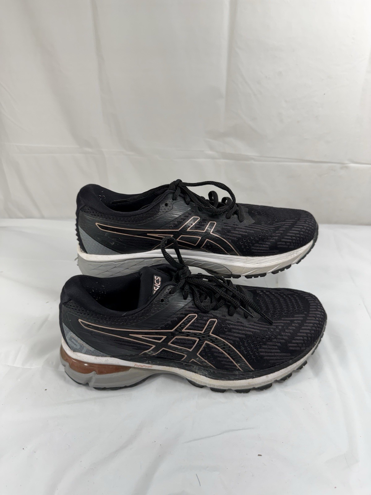 Asics GT 2000 8 Running Shoes Women’s Size 8 1012A591 Black Mesh Trainers