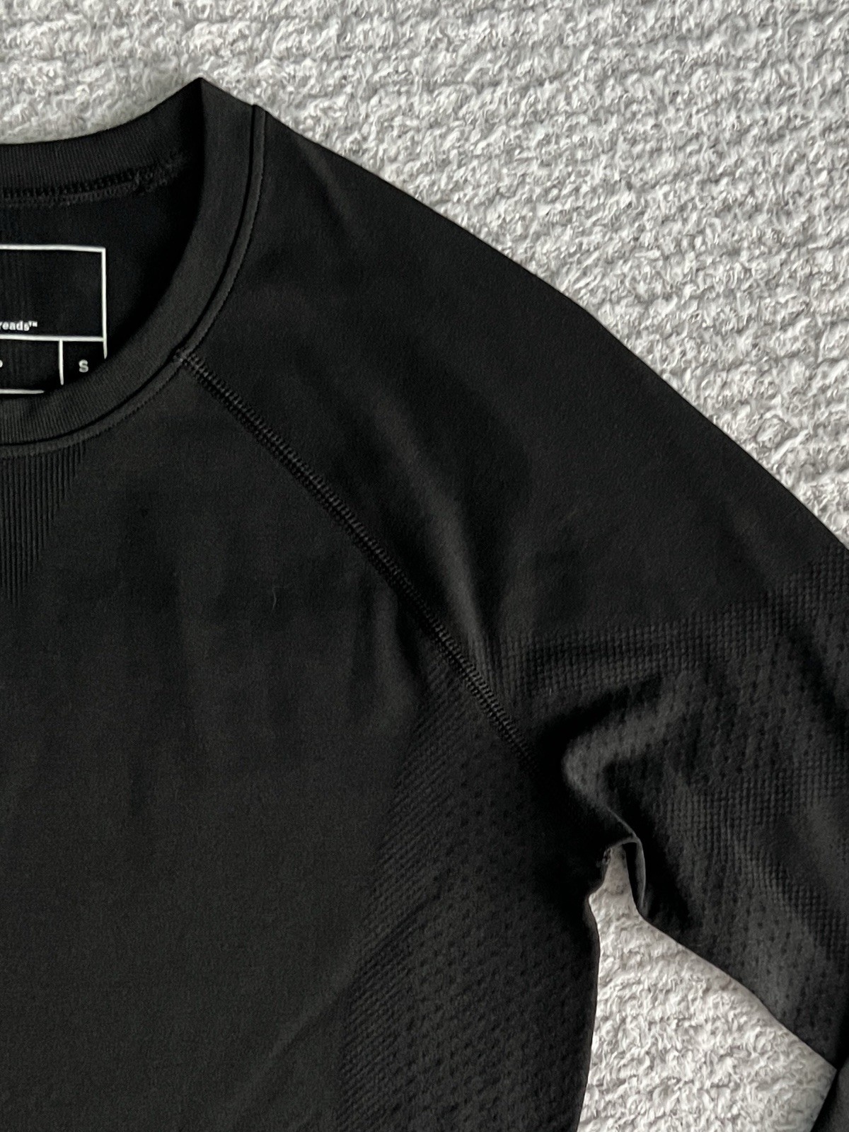 Figs Under Scrub Top Women’s Sz Small Black Salta Seamless Shirt Nursing Medical