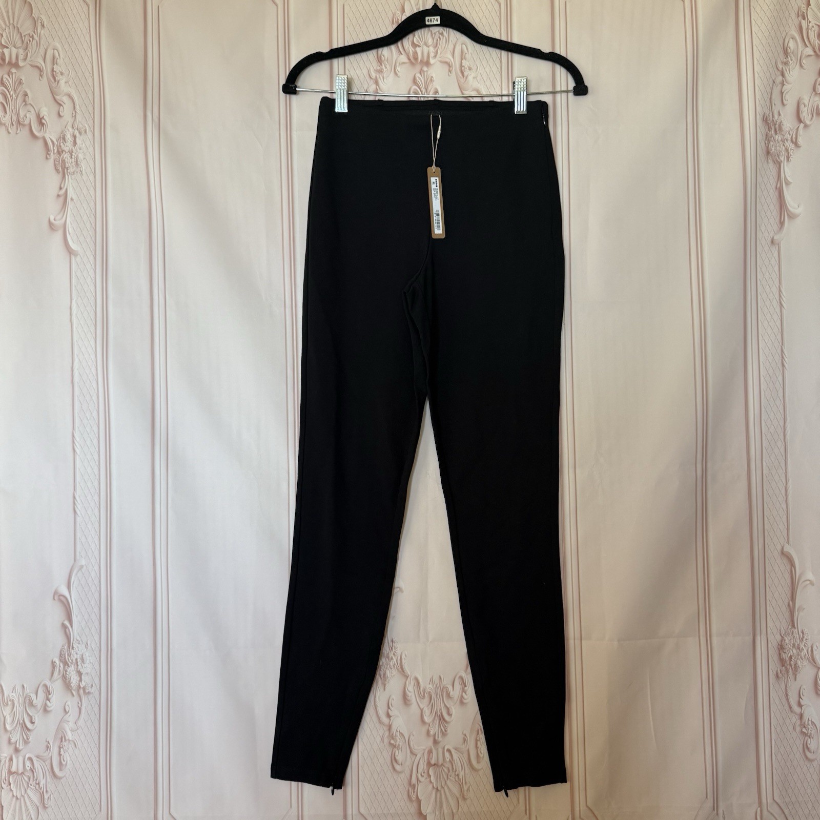 SKIMS The Essential Pants High Waist Legging Obsidian Black Size S NWT $138