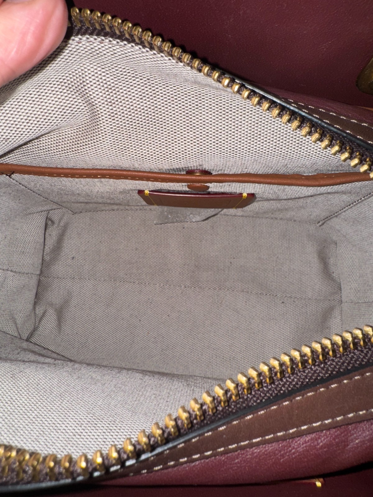 Coach Rogue Bag 25 In Colorblock, Style C6461, B4/Brick Red Multi, New With Tag!