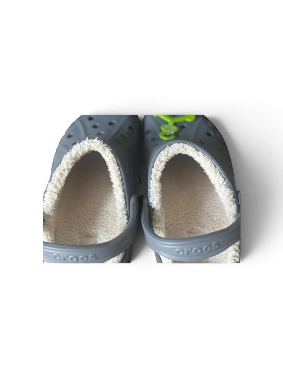 Crocs Adult Baya Lined Grey Clog Men’s Size 13 NWT Q.A.P