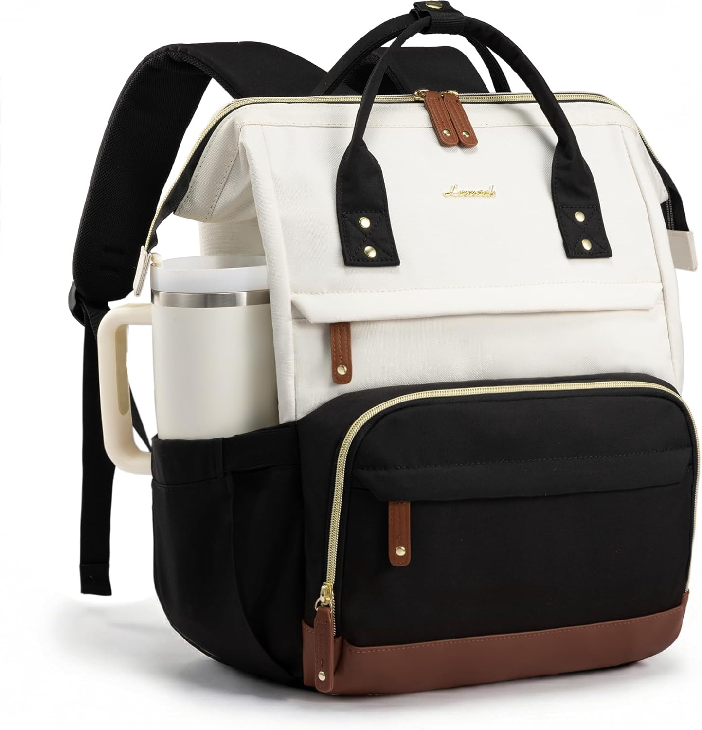 Laptop Backpack for Women, 15.6 Inch Work Business Backpacks Purse with Large Ca