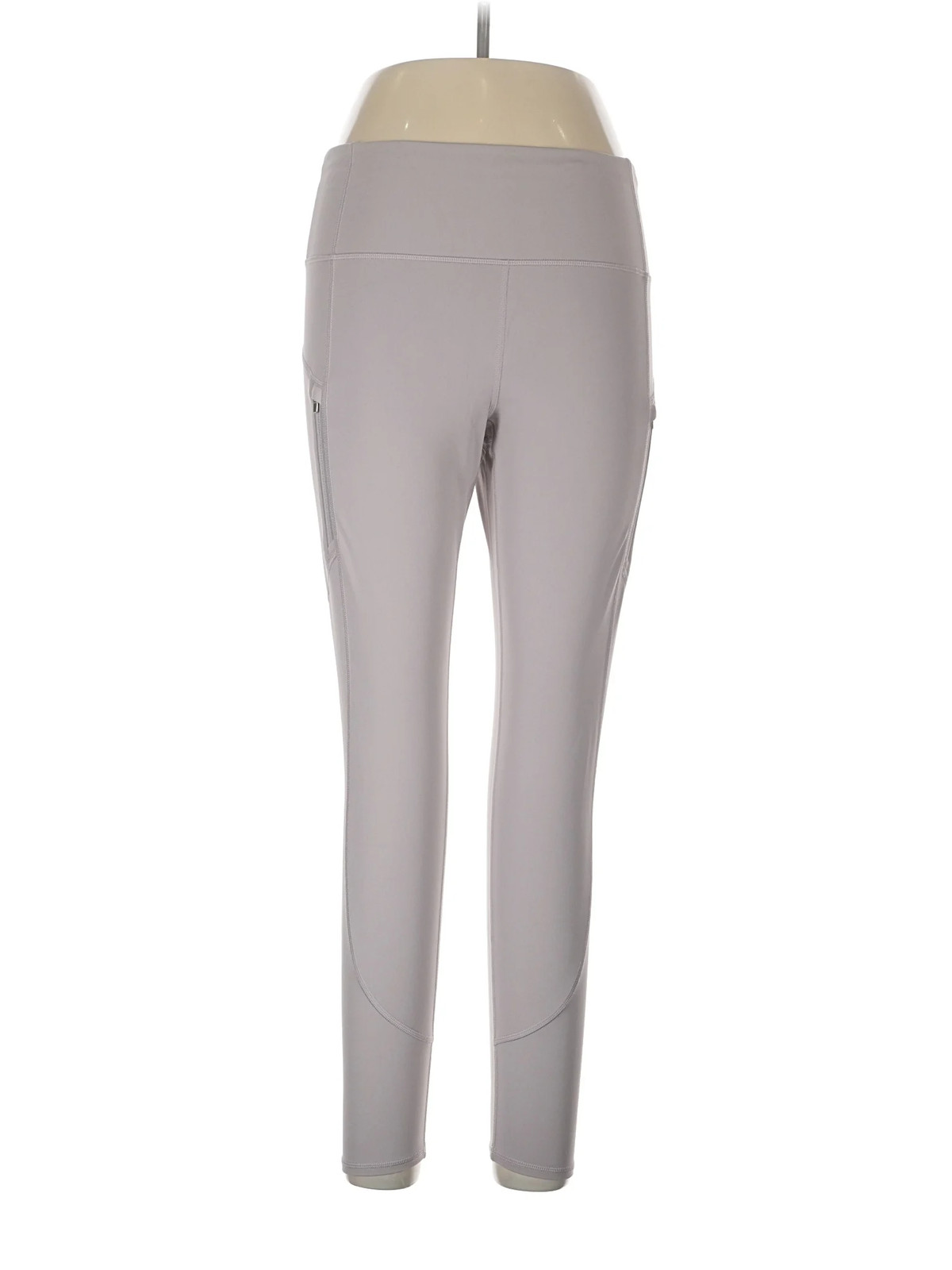Athleta Women Gray Active Pants L