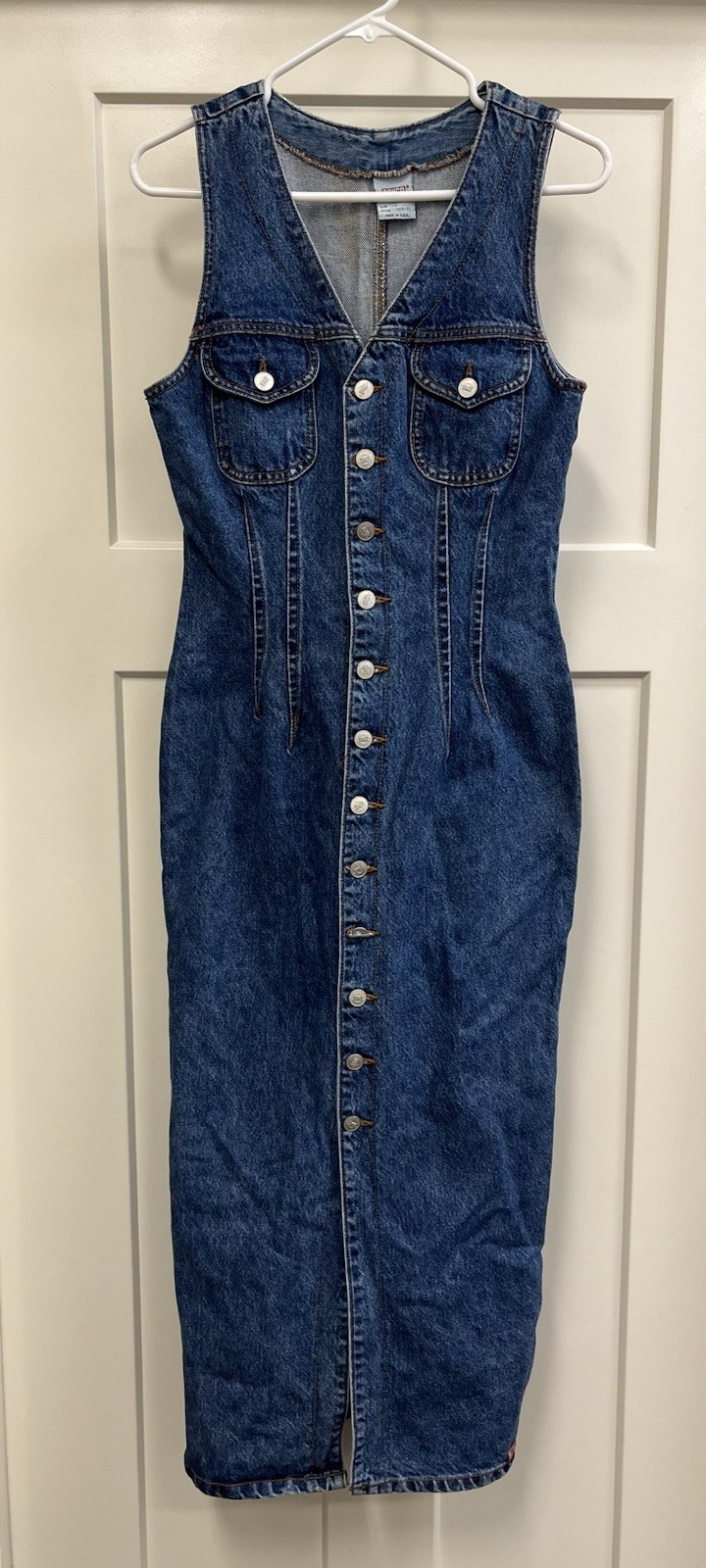 BONGO Retro 90s Denim Dress 9