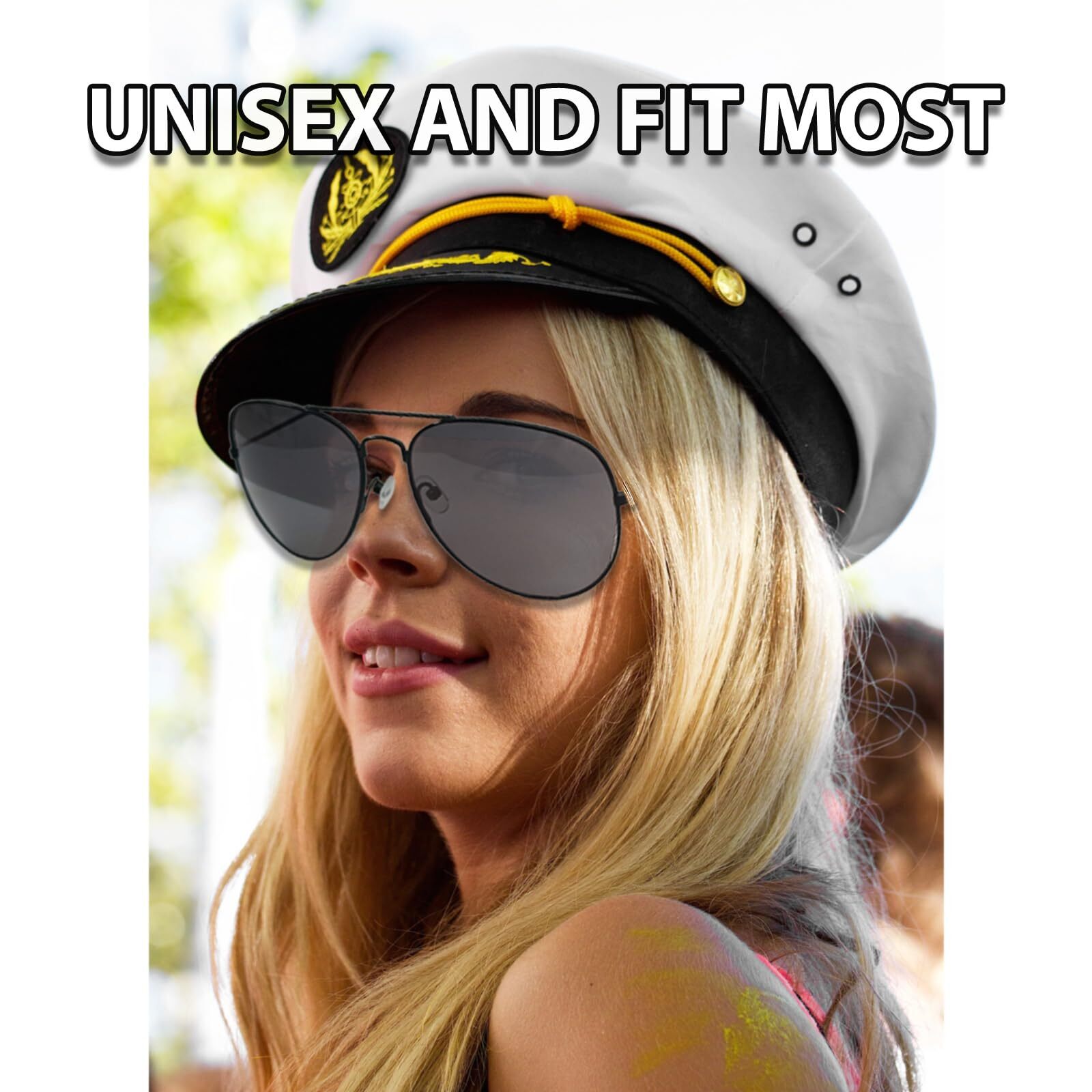 Yacht Captain Hat Accessories Captain Costume for Men Yacht Rock Party Attire…