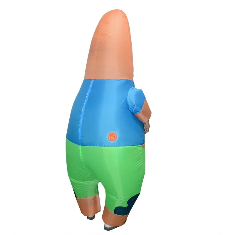 Inflatable Costume SpongeBob Patrick Star for Halloween Cosplay Party Adult Size