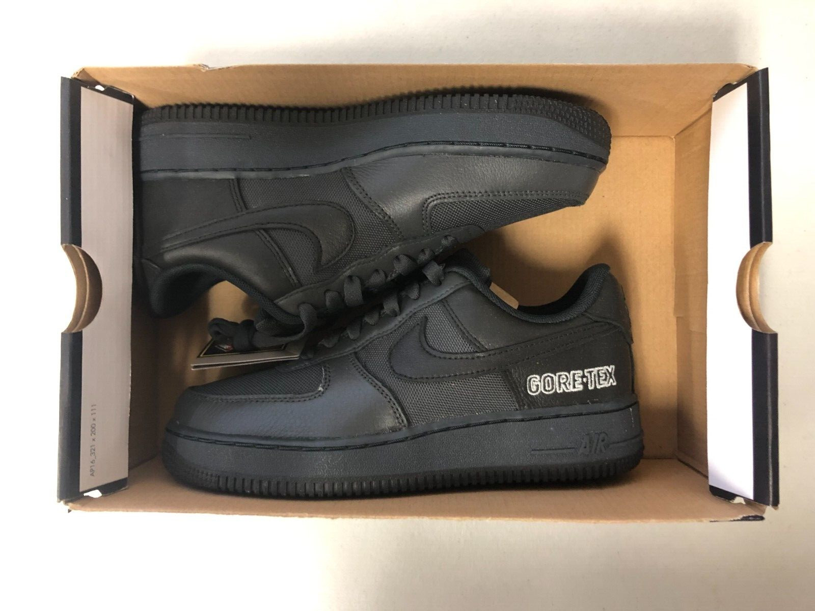 Nike Air Force 1 GTX Anthracite Black Barely Grey CT2858-001 Men’s Size 6