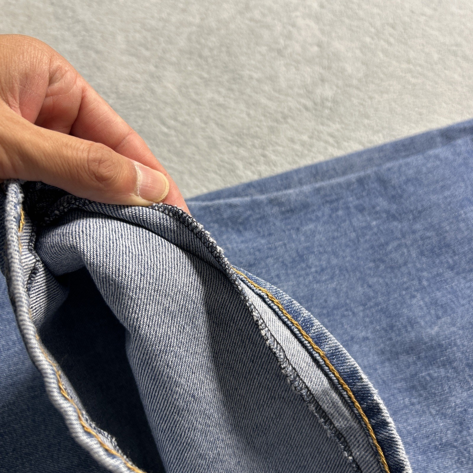 Y2K 2000s Levis Beyond Baggy Jeans Womens 31 35×25 Hamilton Wide Loose Bootcut