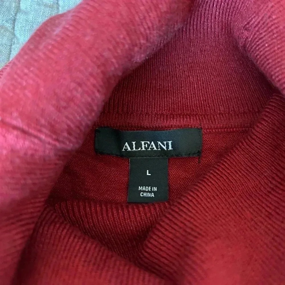 Oversized turtleneck long sleeve shirt