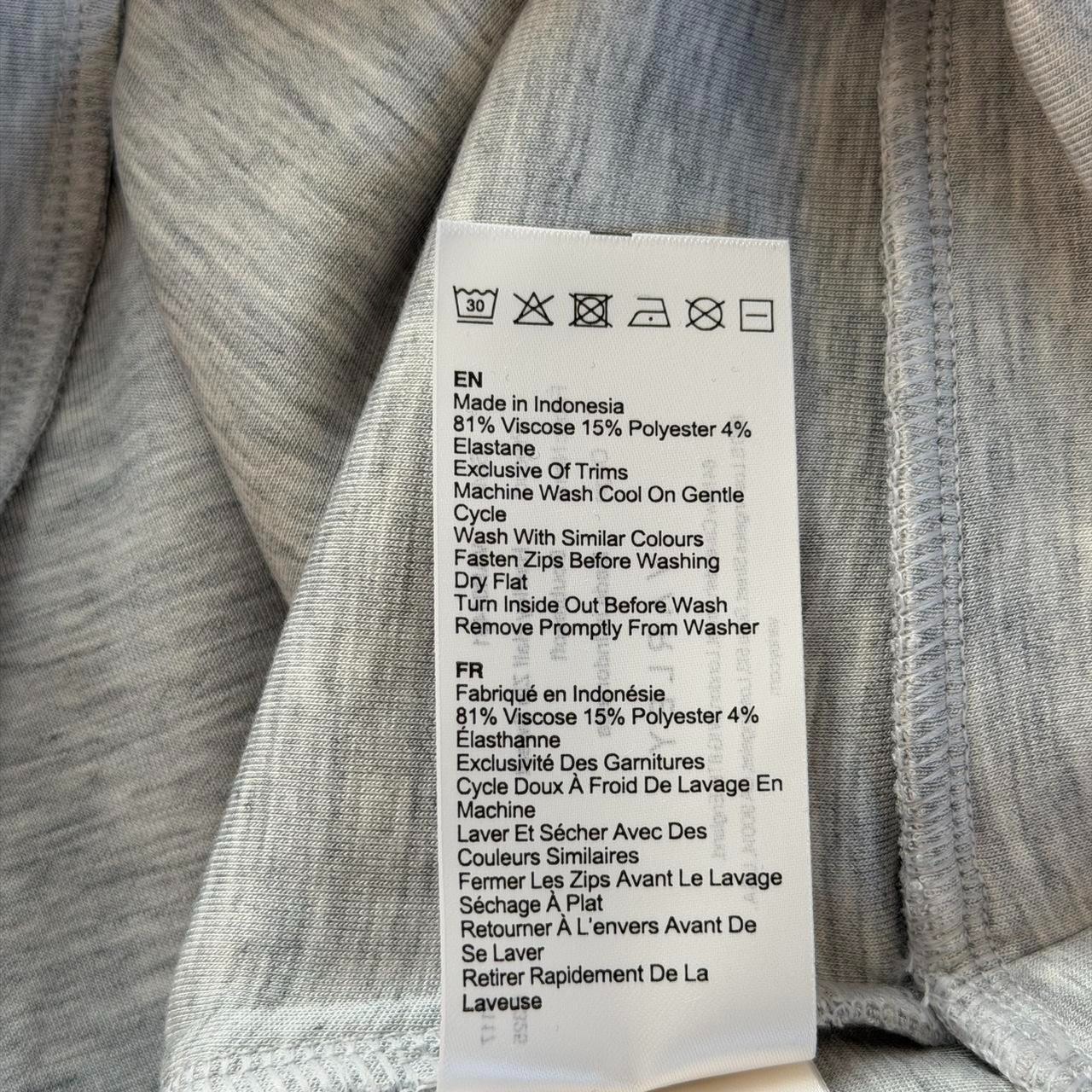 Varley Hawley Half-Zip Sweat in Light Grey Marl, Size X-Small