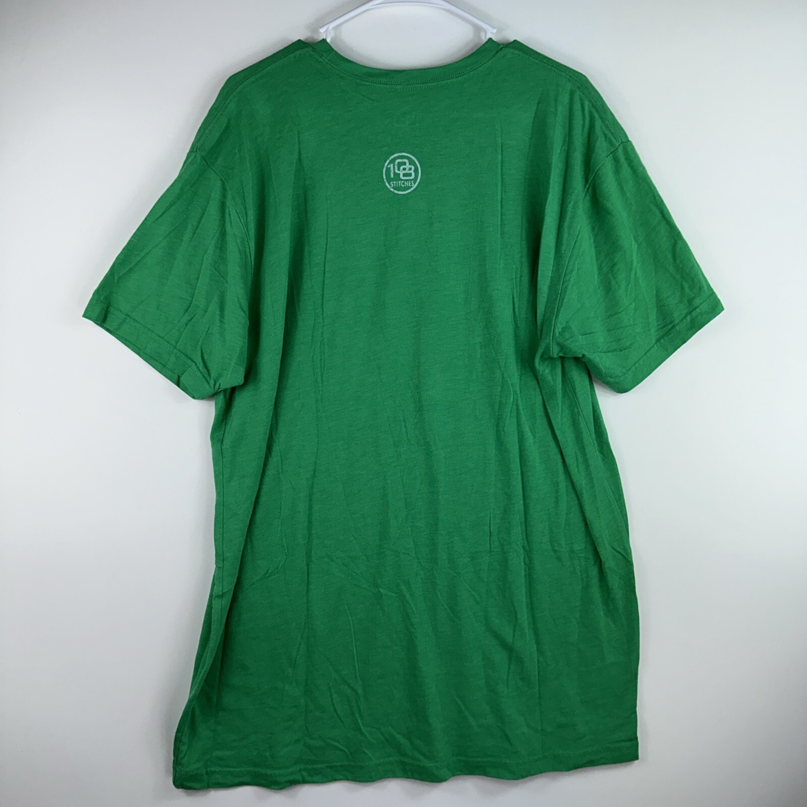 108 Stitches Green Cerveza Beisbol Calaveras De West Michigan Men’s 2XL T-shirt