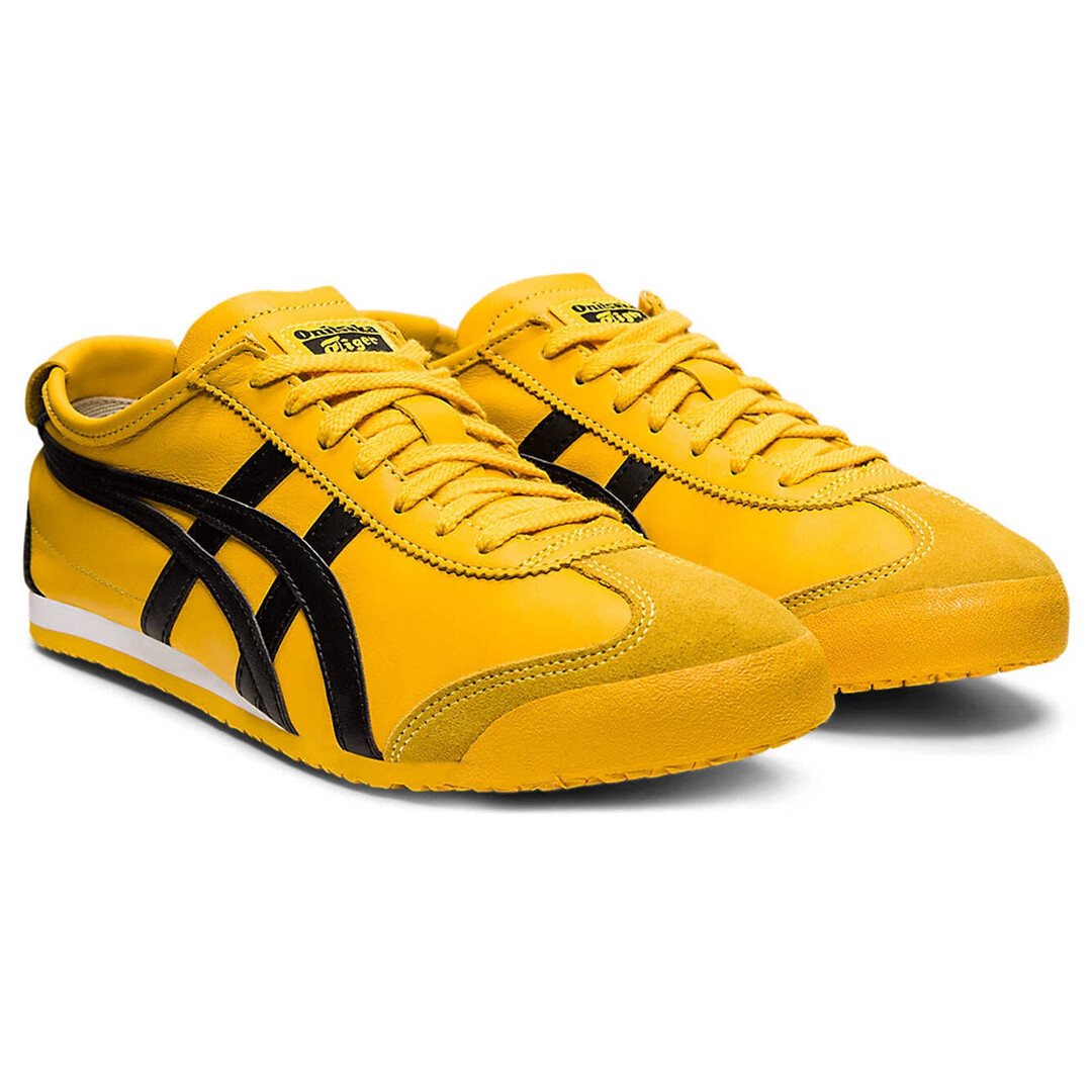 Onitsuka Tiger 2026 Mexico 66 Yellow Black Shoes New with Box 1183C102-751