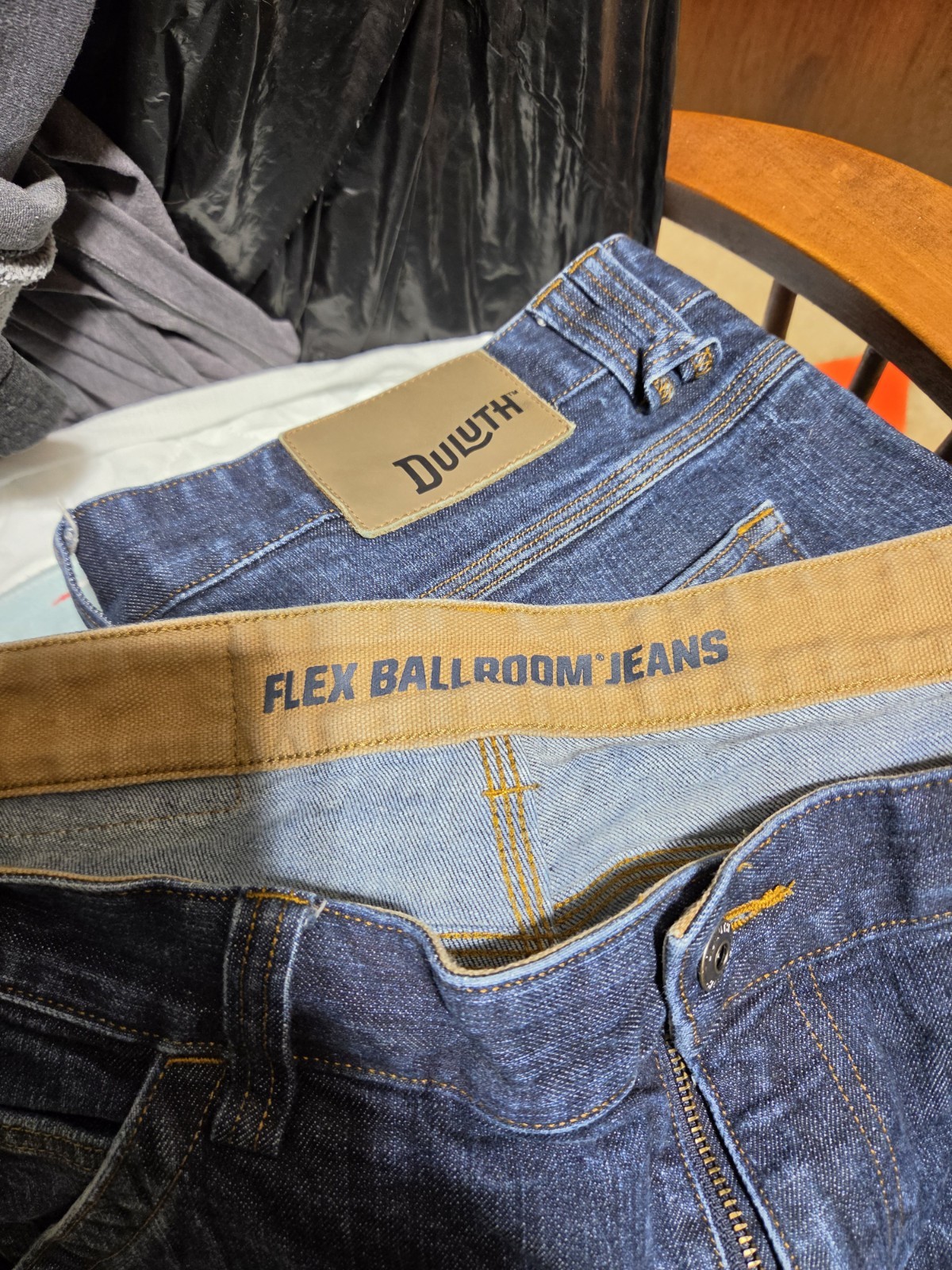 2 Pair Of Duluth Jeans Mens 34×32