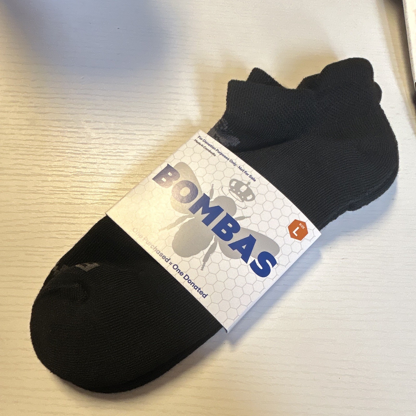 Bombas Unisex large Black Ankle Socks 10 Pack New with Tags