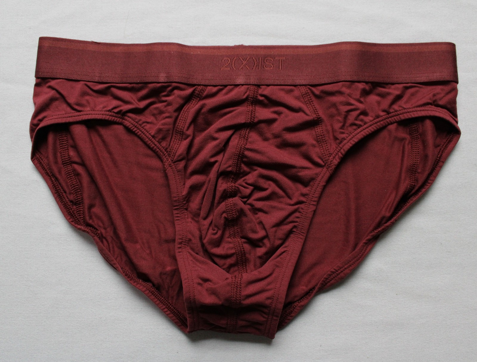 2(X)IST Men’s Speed Dri Electric Low-Rise Brief DH3 Tawny Port Small NWT