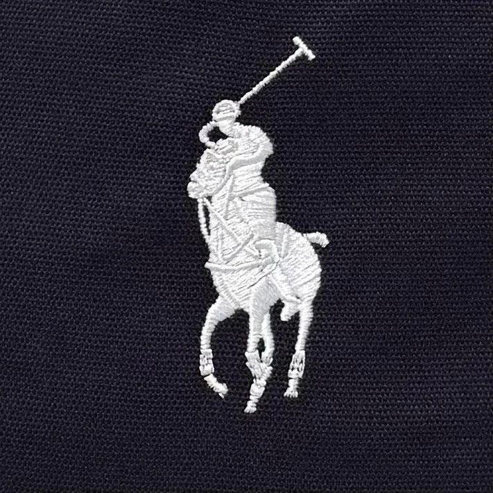 Polo Ralph Lauren Backpack Navy Blue Embroidered Logo School Travel Classic Bag