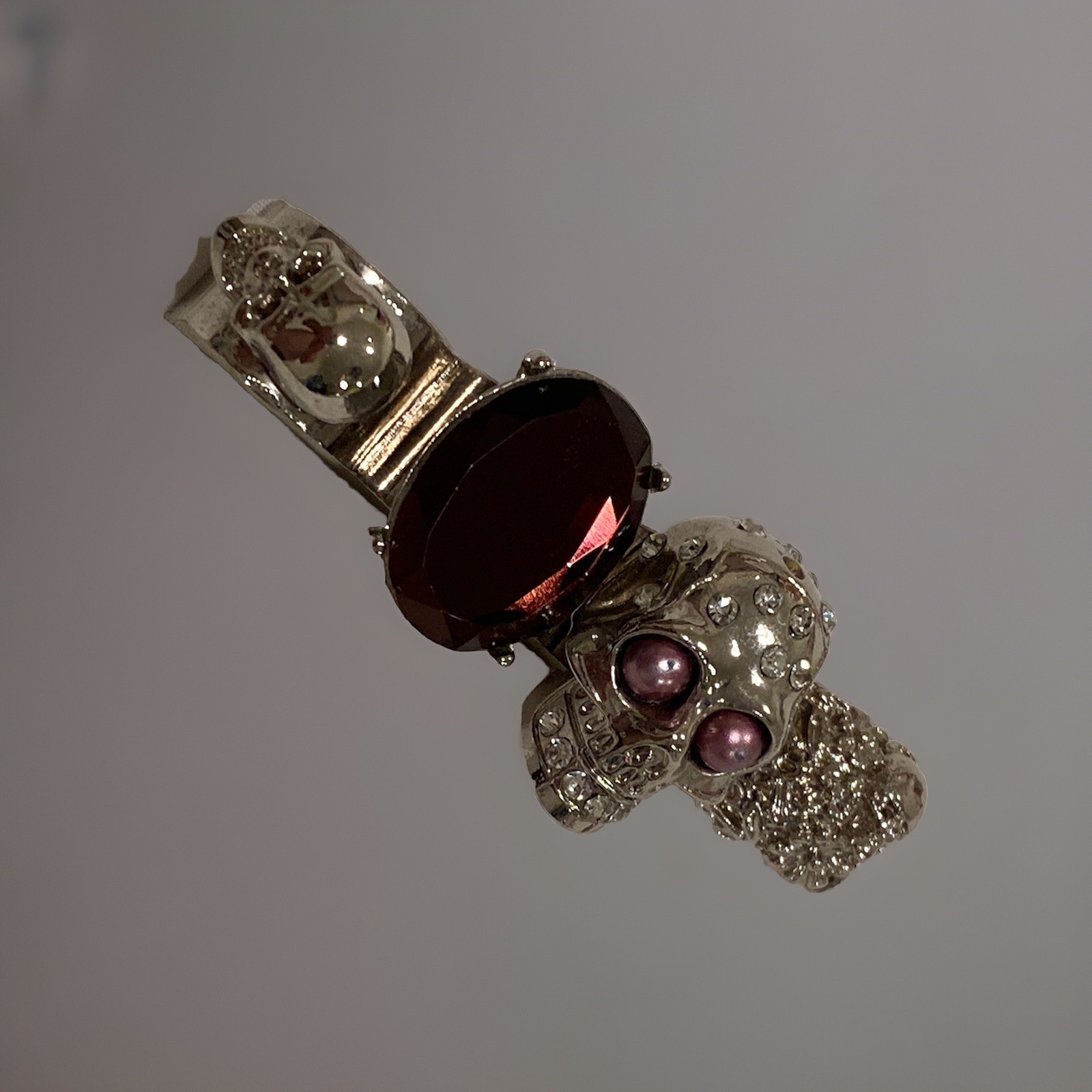 Alexander McQueen 4 Ring Clutch Purse Clasp Only – Purse Not Included