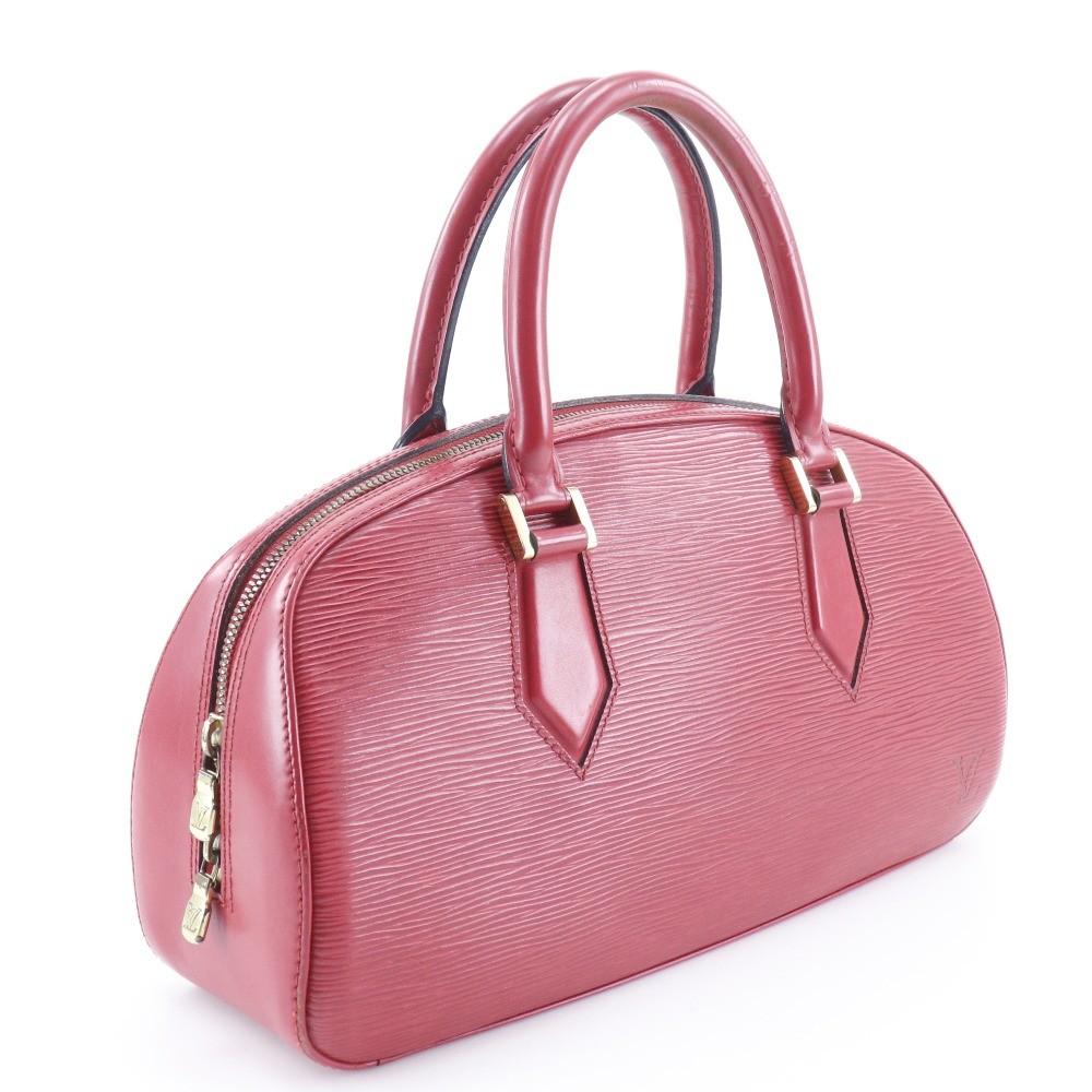 LOUIS VUITTON Jasmin Handbag M52087 Castilian red Red Epi Leather Women