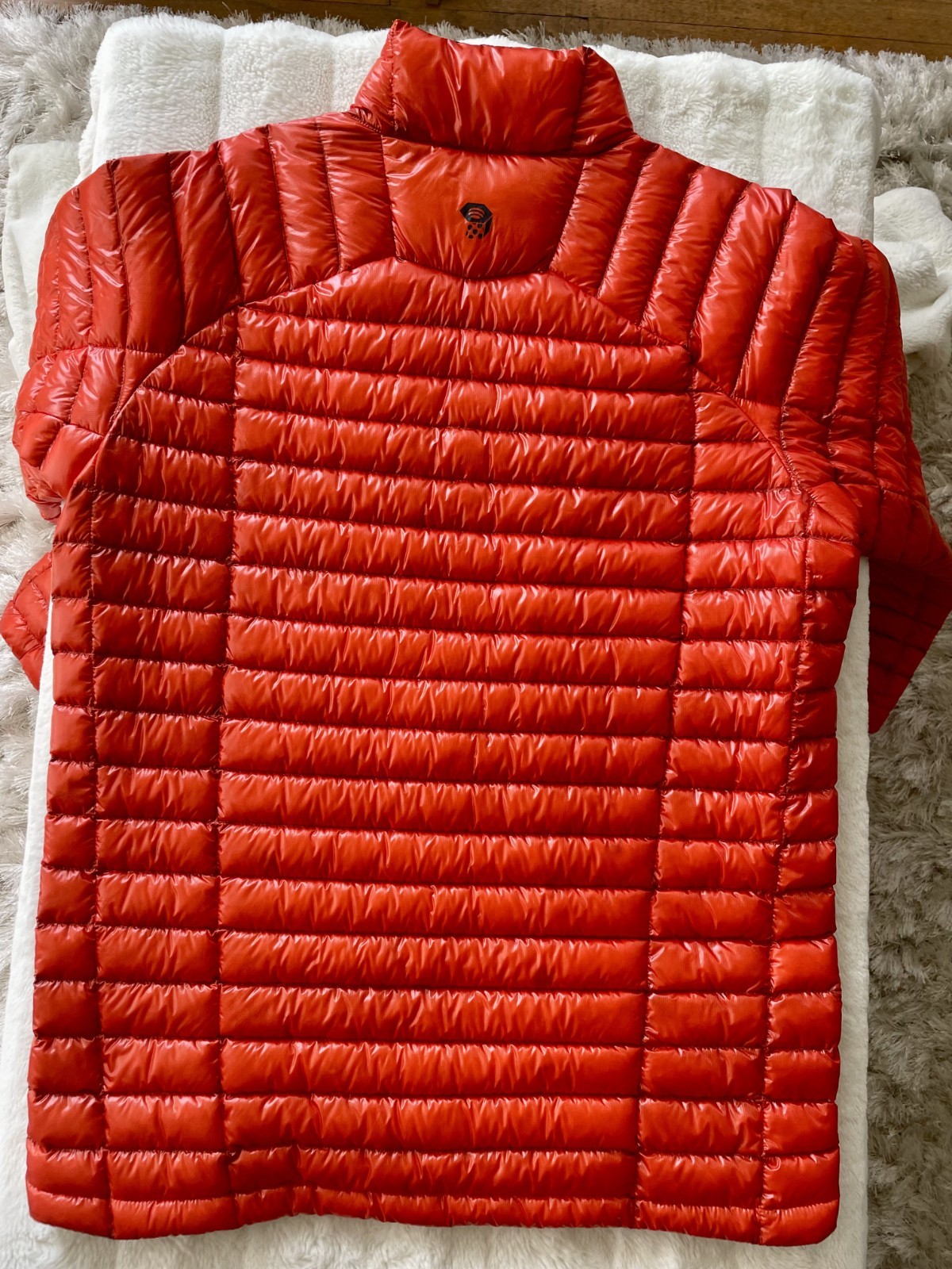 Mountain Hardware Ghost Whisperer State Orange Men’s Medium Puffy Down Jacket