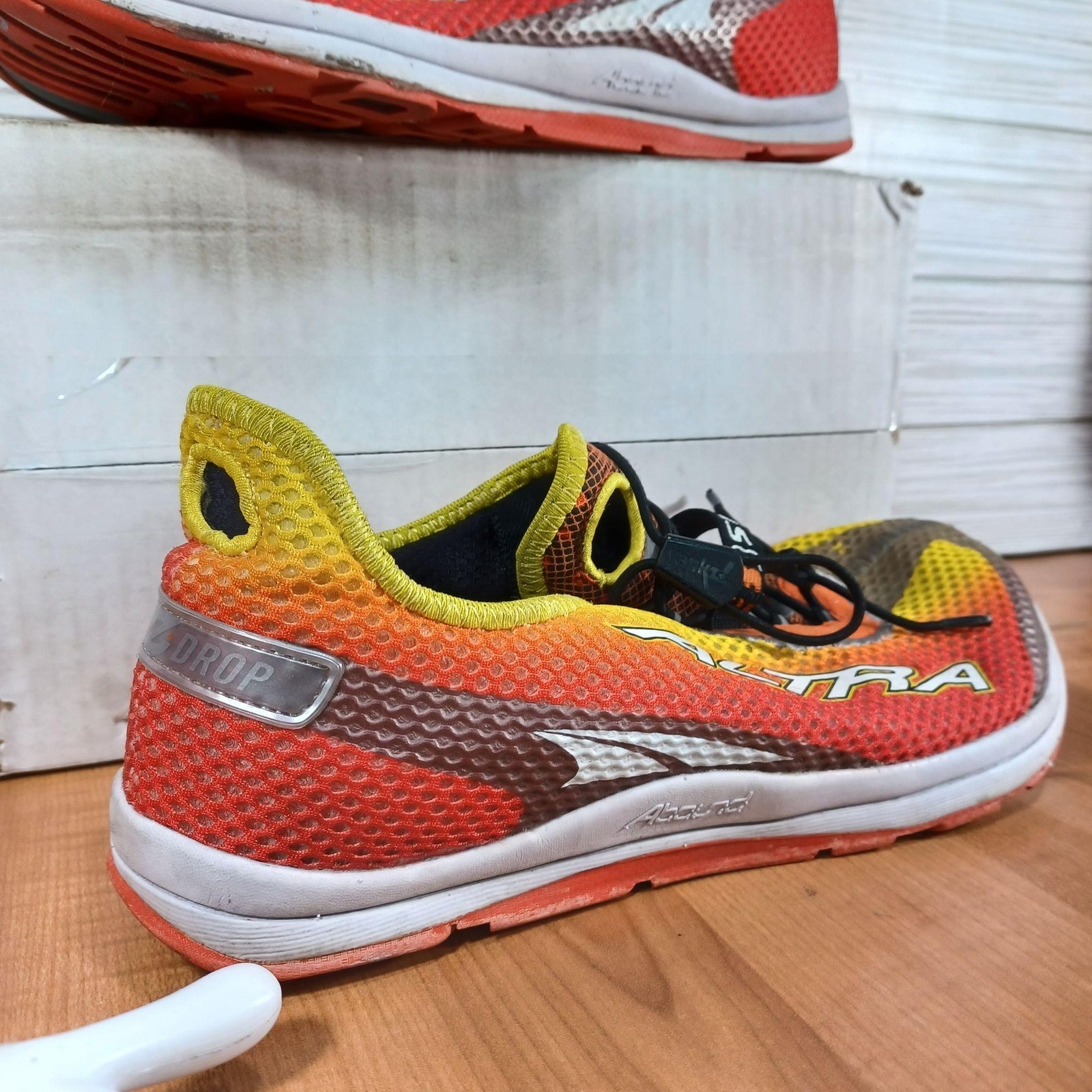 Altra 3Sum Shoes Mens Size 10 Contour Footbed Orange Running Low Top Zero Drop