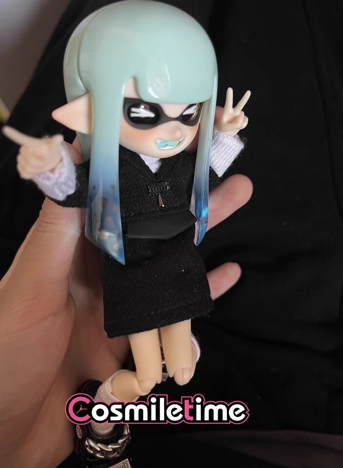 Splatoon Handmade OB11 GSC Faceplates Octopus BJD Doll Accessories Collection YZ