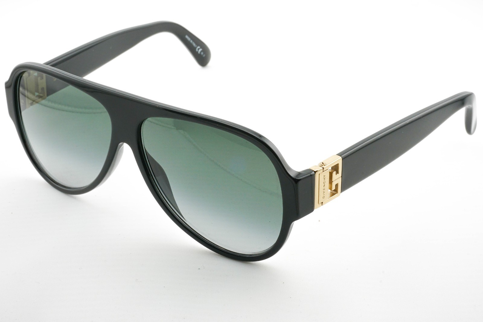 Givenchy GV 7142/S 8079O Sunglasses 58-11 140 Black Frame Italy Excellent 19