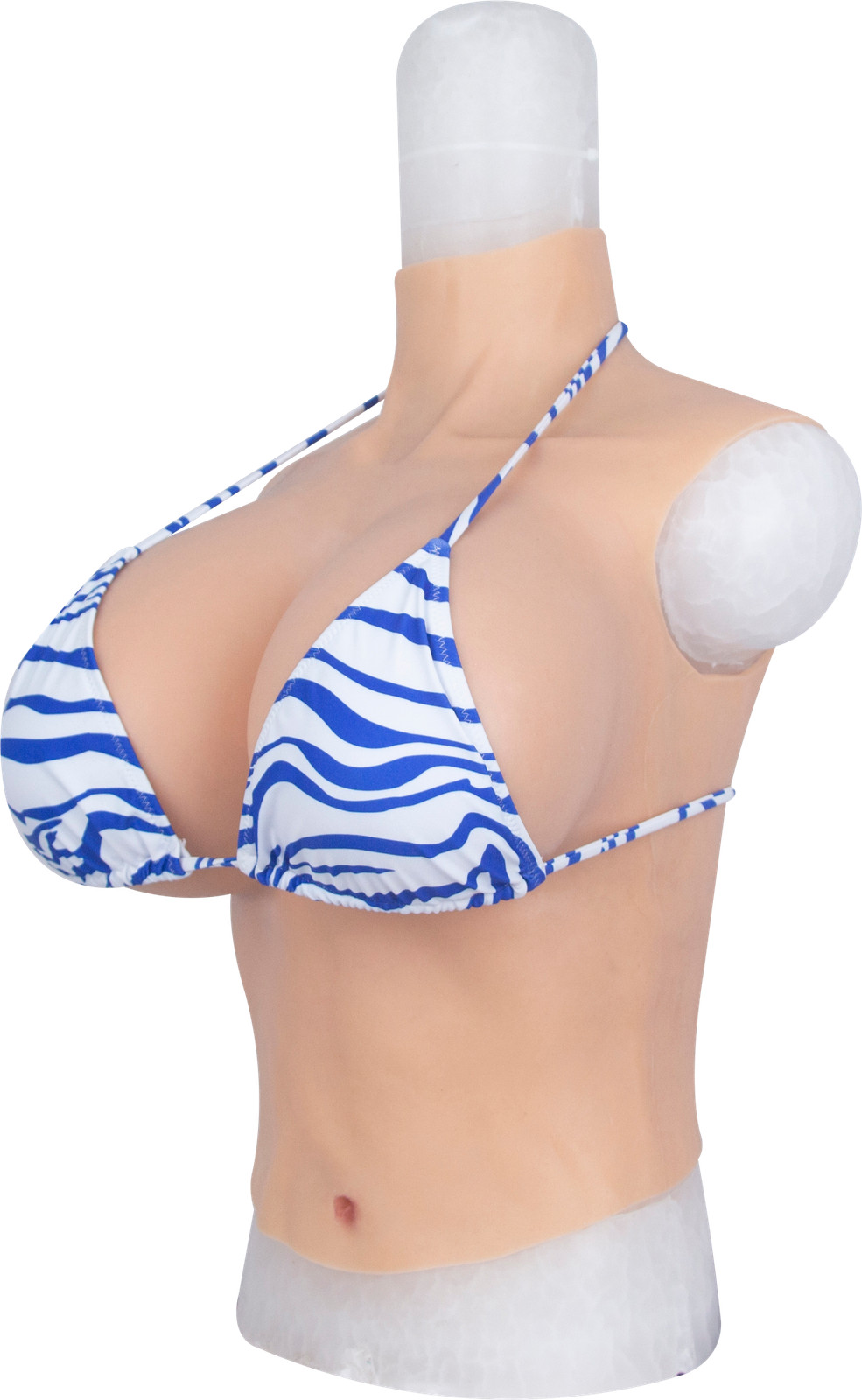 Realistic B-H Cup Silicone Breast Forms Breast Plate Fake Boobs For Crossdresser