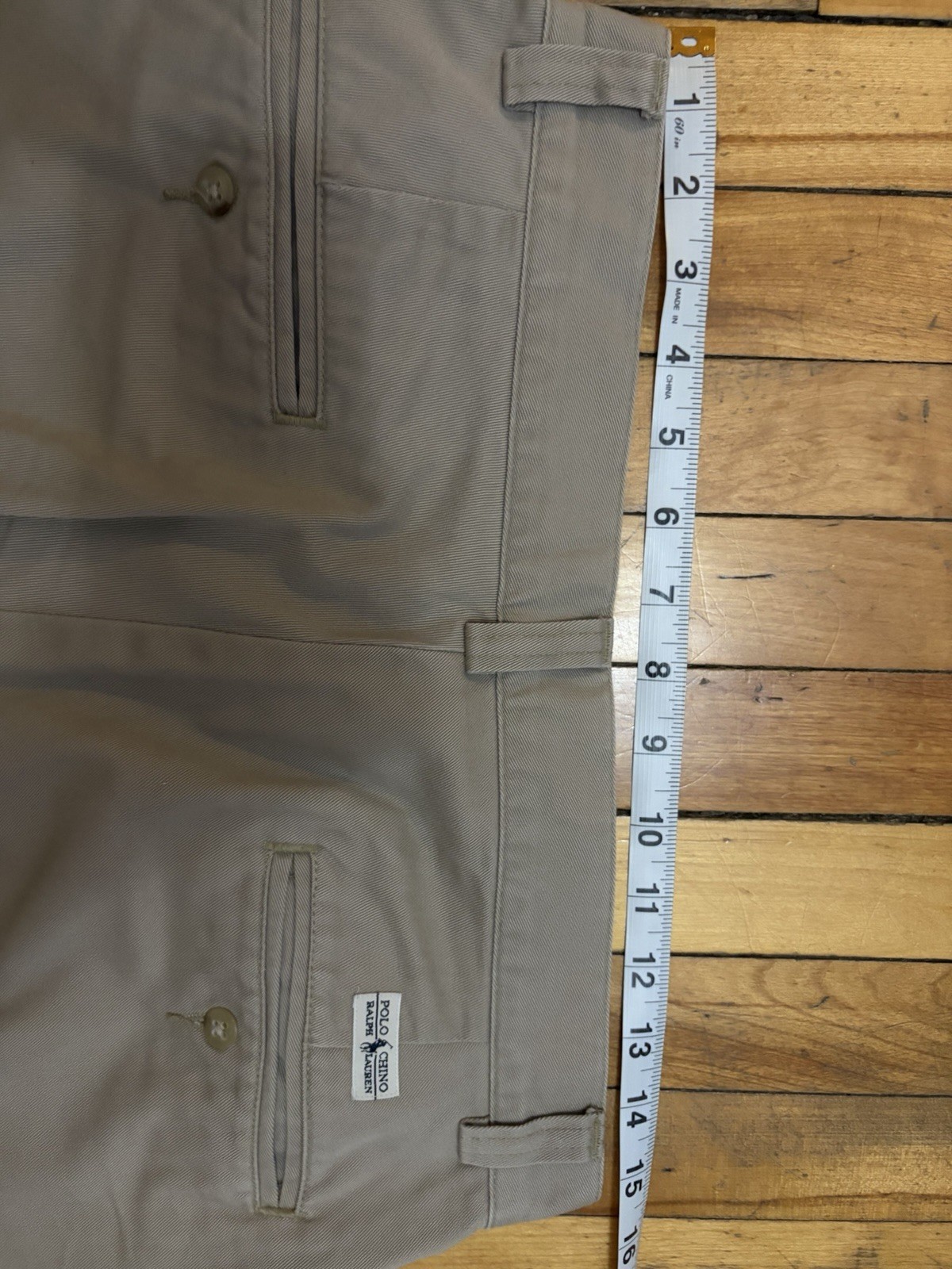 Polo Ralph Lauren Men’s Beige 100% Cotton Chino Pants 32×30