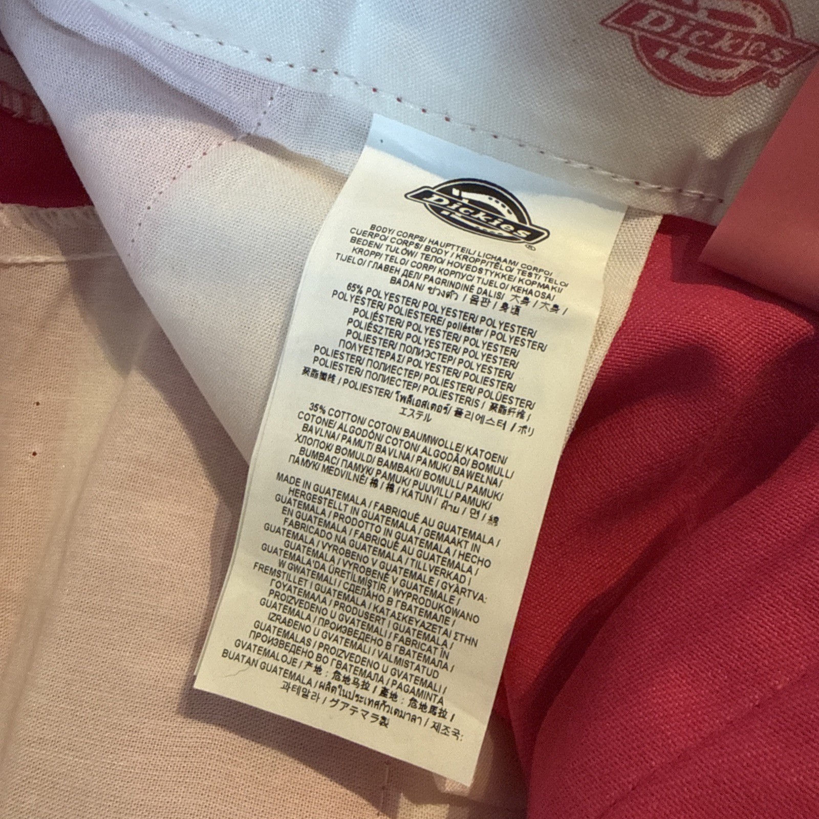 Dickies 874 Original Fit Breast Cancer Awareness Pink Pant 33×30