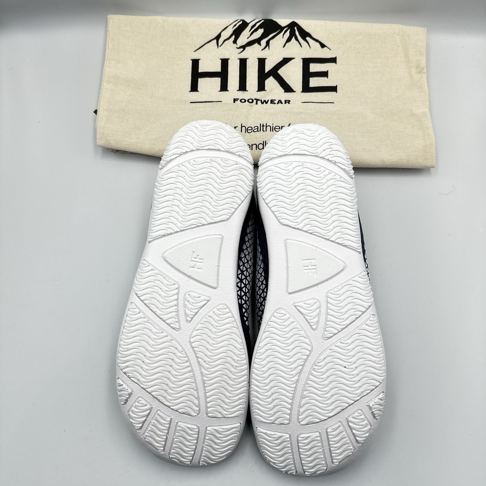 Hike HF Flow Blue White Barefoot Sneaker Sz EU 39 M 6-6.5 W 8-8.5 Minimalist