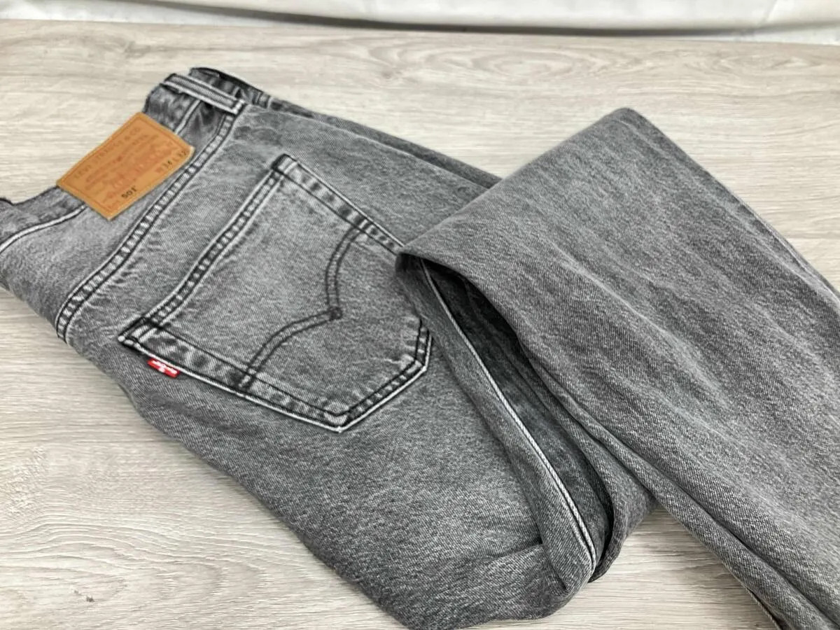 LEVI’S Jeans 00501-3658 Size: W34 Black [Used/ Very good cond] ship From JAPAN