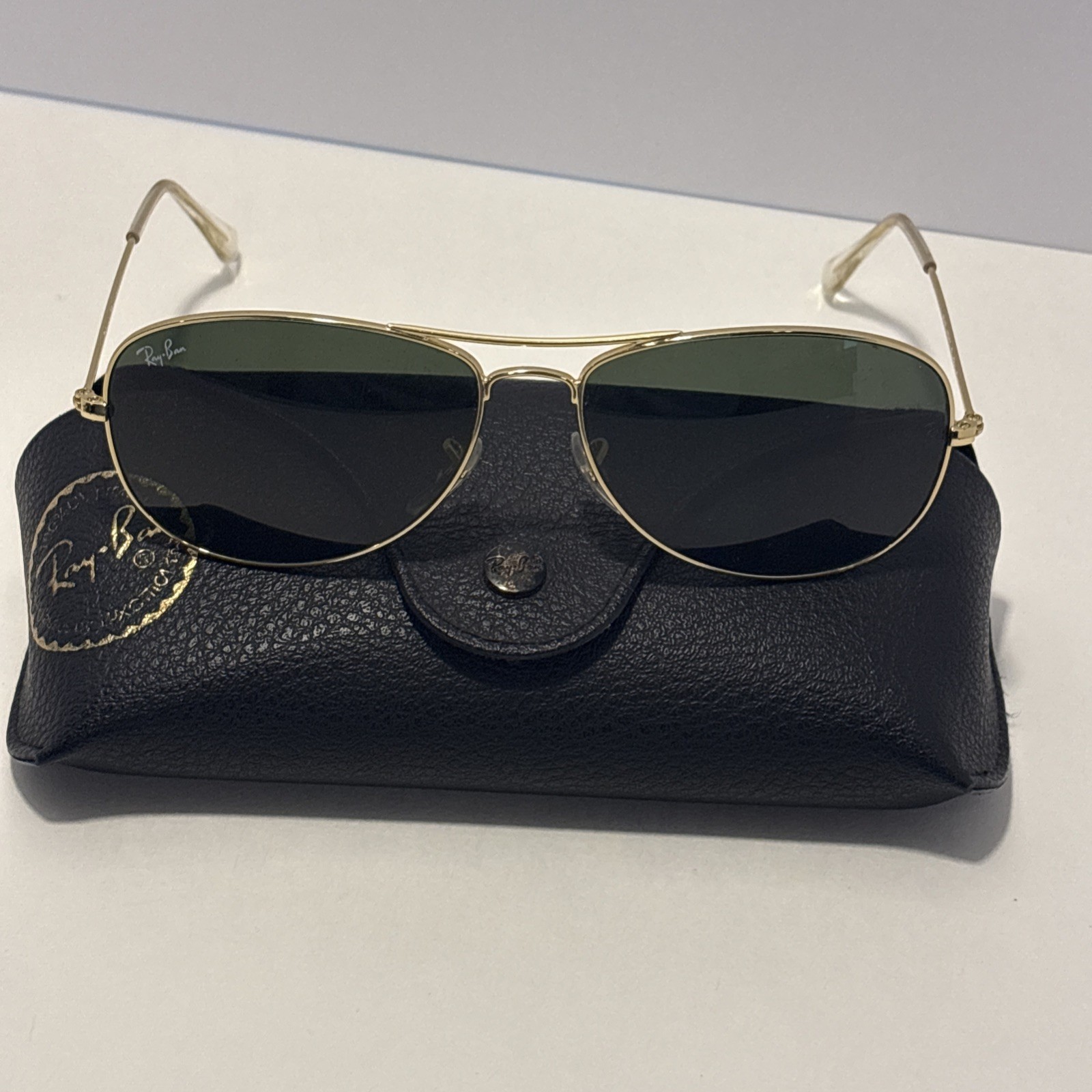 Ray Ban sunglasses RB 3362 COCKPIT 001, 59-14, 3N, Gold
