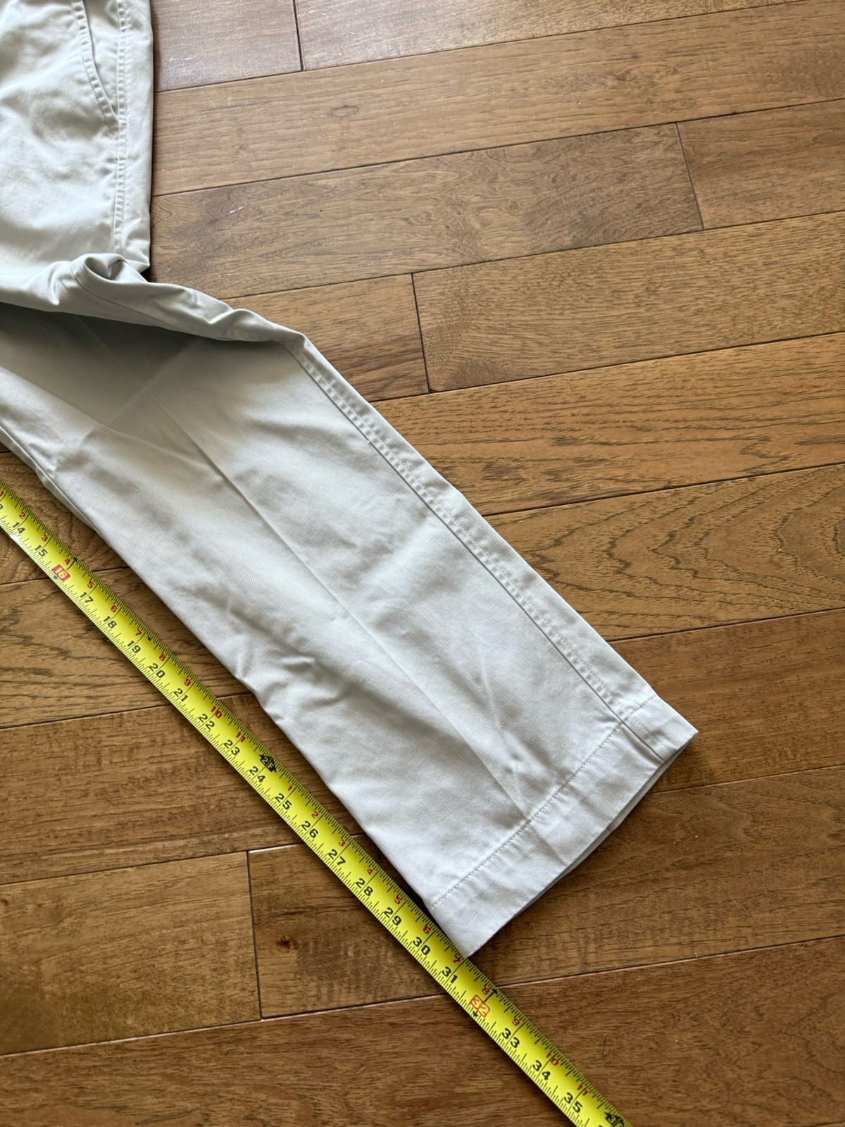 Dockers Mens Chino Pants 33×30 Khaki Pleated Relaxed Fit Classic Vintage 00s