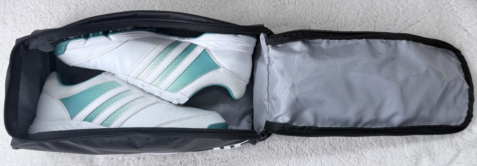 Size 8.5 – Adidas Tech Response 2.0 Women’s Golf Shoes + Adidas Shoe Bag