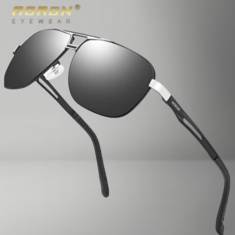 HD Polarized Photochromic Sunglasses Men Chameleon Driving Sport Glasses Eyewear