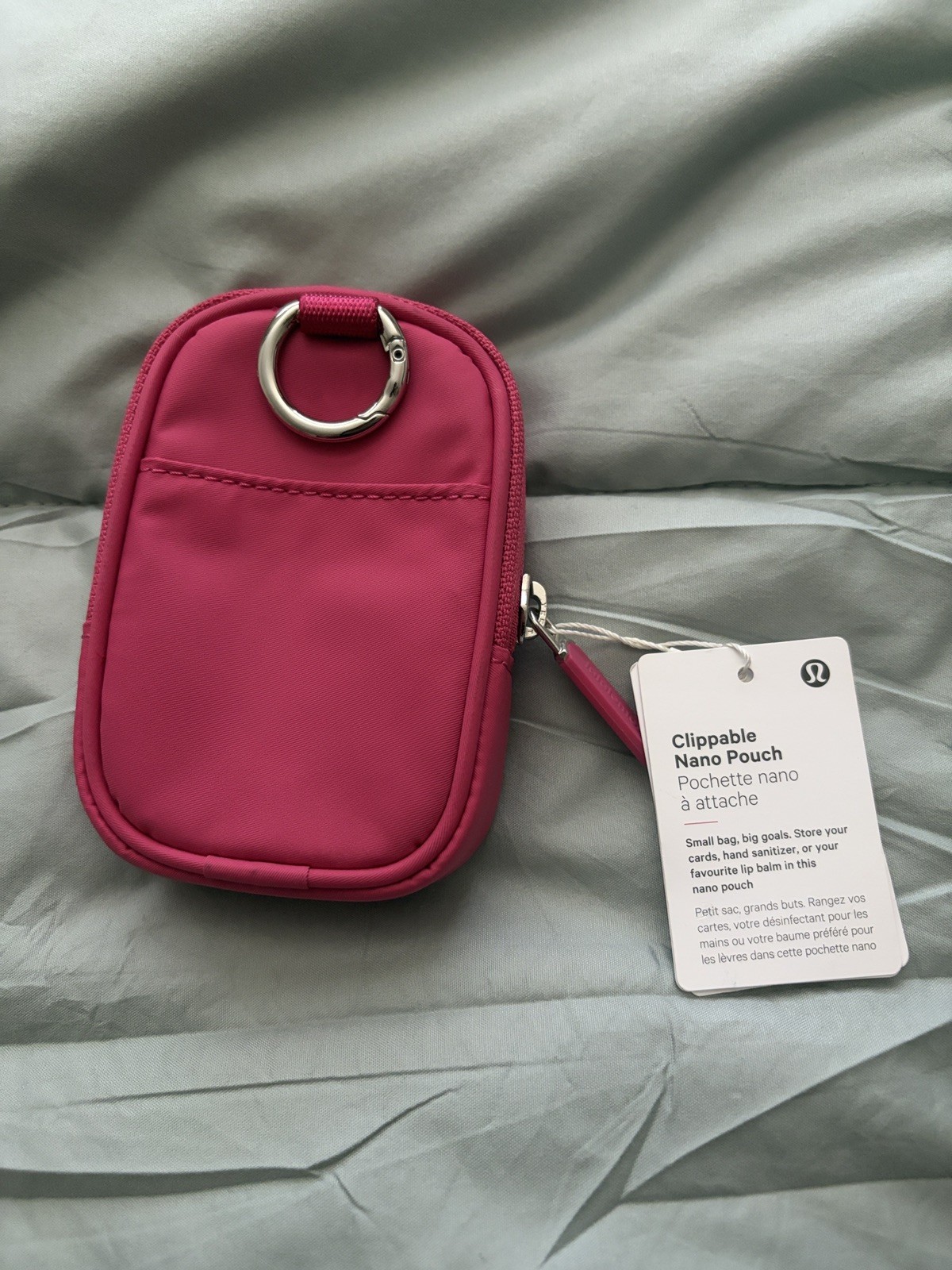 Lululemon Clippable Nano Pouch NWT
