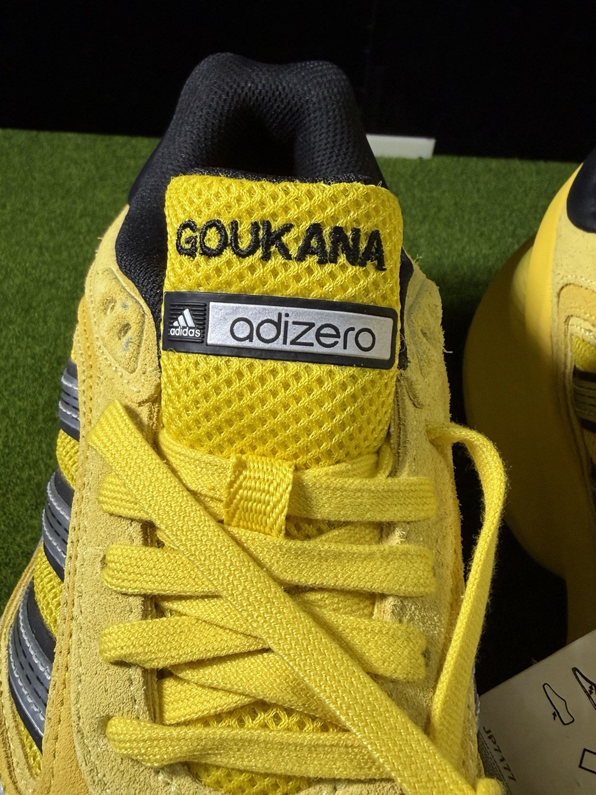 Adidas Adizero Goukana Light Yellow Men’s Sneakers JP7177 – Size 10