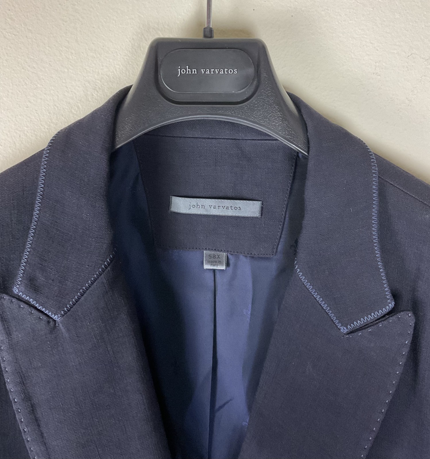 $1298 New John Varvatos Collection Double-Breasted Blazer Jacket EU58X US48X