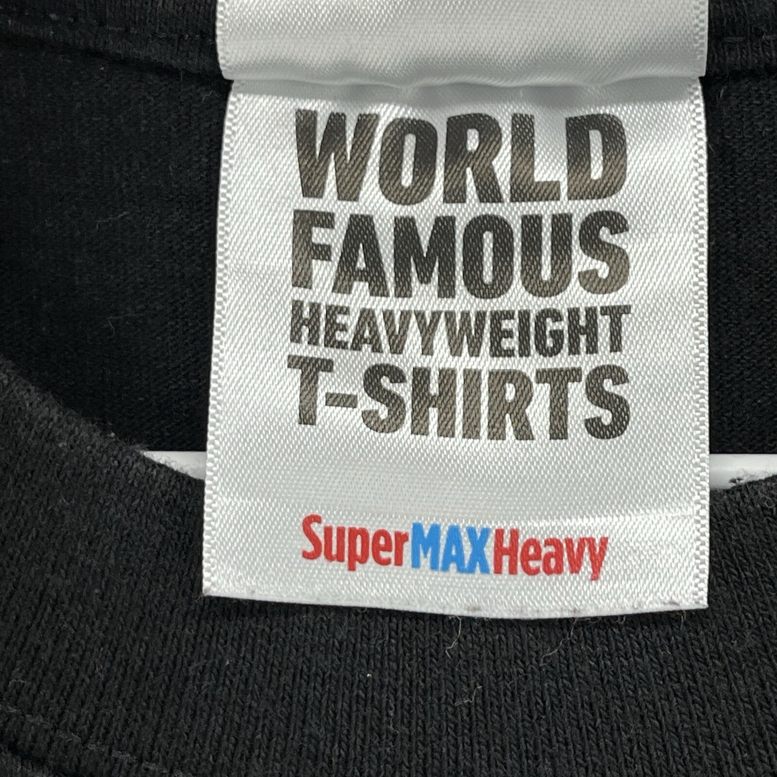 Shaka Wear Shirt Mens Small Black Secure The Bag Patch Super Max Heavy Cotton