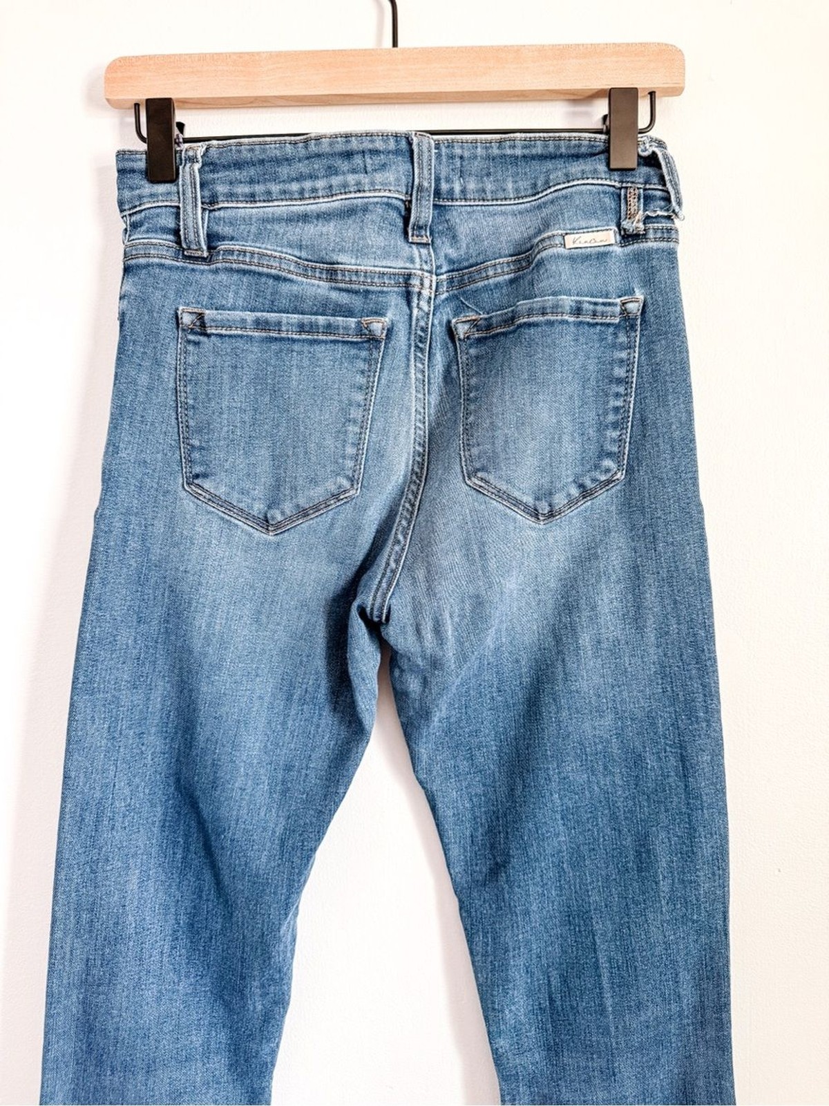 Kancan High Rise Skinny Jeans Size 27 Medium Wash Stretch Denim