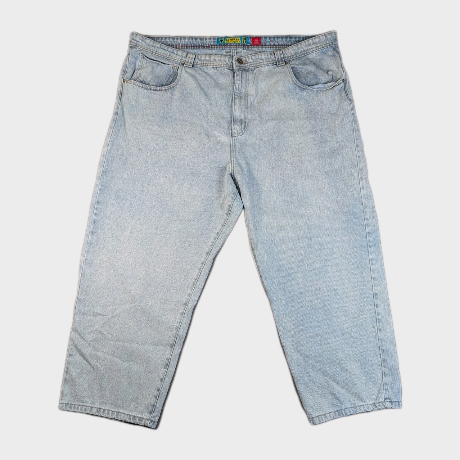 Company Eighty One Y2K Mens 48 Light Wash Denim Jeans Straight Leg Casual Skater